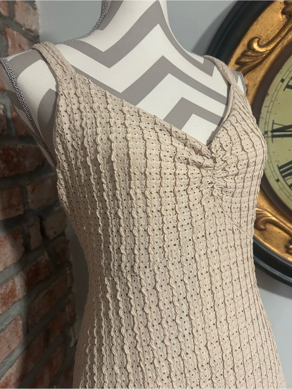 Jessica Simpson • Textured Knit Beach Maxi Dress NWT